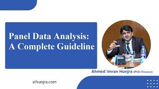 Panel Data Analysis A Complete Guide [upl. by Jat664]