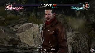 Negan VS Kazumi Mishima  Tekken 7 gamingvideos tekken7gameplay [upl. by Anemolif]