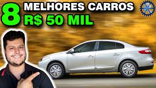 8 MELHORES CARROS ATÉ 50 MIL para COMPRAR em 2024 [upl. by Shepherd]