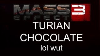 Mass Effect 3 Turian Chocolate  Garrus amp Tali [upl. by Lavotsirc782]