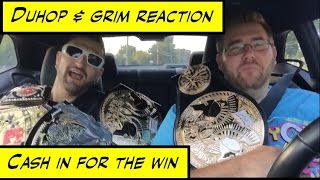 Duhop REACTION WINNING GTS YOUTUBE WRESTLING FIGURES HEAVYWEIGHT CHAMPIONSHIP [upl. by Rhpotsirhc]