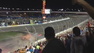 NASCAR Fans Angle Compilation 2015 Austin Dillon Daytona Crash [upl. by Case]