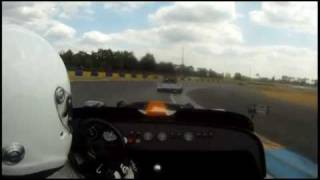 Caterham Roadsport SV175 vs Caterham CSR 720wmv [upl. by Aiveneg823]