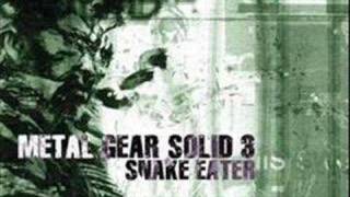 Metal Gear Solid 3 Snake Eater Soundtrack Snake Eater [upl. by Auginahs]