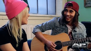 Vic Fuentes and Jenna McDougall quotHold On Till Mayquot acoustic [upl. by Nasah]