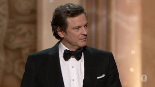 Colin Firth winning Best Actor  83rd Oscars 2011 [upl. by Sew]