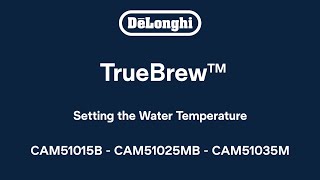 How to Set the Water Temperature on your TrueBrew™ Coffee Maker [upl. by Ailuig]