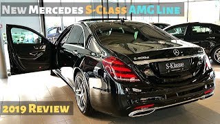 New Mercedes SClass AMG Line 2019 Review Interior Exterior [upl. by Euphemiah254]