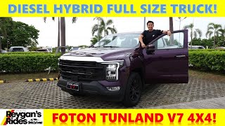 Foton Tunland V7 4x4 First Drive Impressions Car Feature [upl. by Inaleon]