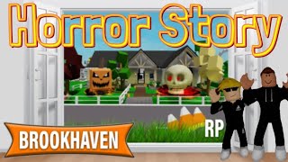 Brookhaven 🏡RP Halloween Update Horror Story Roblox [upl. by Ayik667]