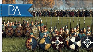 BATTLE OF FULFORD 1066AD  Historical Battle  Thrones of Britannia [upl. by Ahsilrae937]