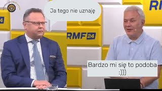 Mazurek nie wytrzymał i zrobił z Szejny kabaret [upl. by Assisi]