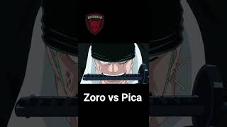 Zoro vs Pica Zoro Epic Moment 1 shorts [upl. by Ragan624]