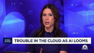 Trouble in cloud computing begins to form as AI threats loom [upl. by Witte380]