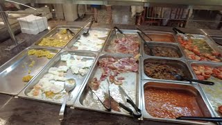 SALOU Spain  Breakfast Hotel Marinada amp Medplaya Hotel Calypso Walkthrough [upl. by Fitalludba]