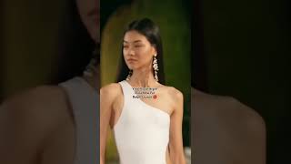 fashion runway model catwalk adrianalima ralphlauren victoriasecret reactionvideo viral [upl. by Llehsyt]