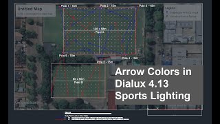 Arrow Colors of floodlights in Dialux 413 and hopefully in Dialux evo 11 [upl. by Ut723]