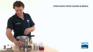 5 DelAgua Kit Training Video  Sterilising Petri Dishes amp Media [upl. by Utley4]