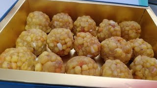 Boondi Ladoo Recipe New Simpal Trick Moist ampJuice Ladoo [upl. by Aidnyc671]