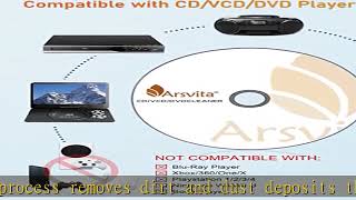 Arsvita CD Laser Lens Cleaner Disc Cleaning Set for CDVCDDVD Player Not Compatible for Bose Play [upl. by Ahtis]