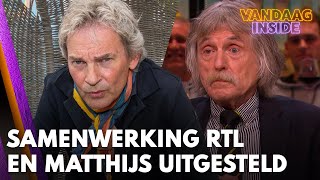 Vandaag Insidetafel reageert op uitstel samenwerking tussen RTL en Matthijs van Nieuwkerk [upl. by Snoddy813]