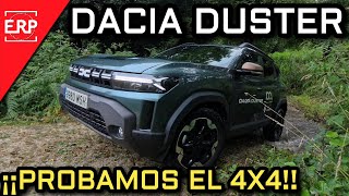 Nuevo DACIA DUSTER 4x4 Micro Híbrido 130Cv  Probamos en el monte el SUV más aventurero de 2024 [upl. by Einyaj]