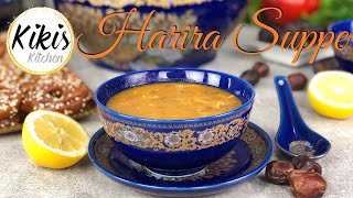 Harira Suppe sehr lecker und einfach  marokkanische Fastensuppe  Ramadan Rezept  Suppe  2 [upl. by Elsy]