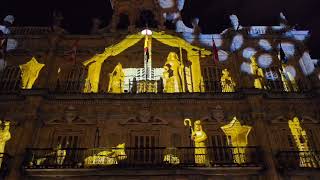 VÍDEO  Inauguración iluminación navideña Salamanca 2024 [upl. by Enak]