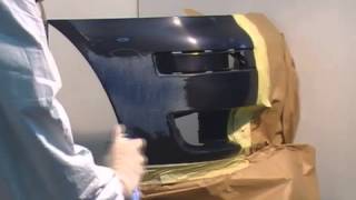 Car Body Repair Guide  Bumper Repair  Using Spray Can Aerosol Paint [upl. by Lanford]