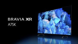 Sony BRAVIA XR A75K OLED 4K HDR TV [upl. by Brodsky360]