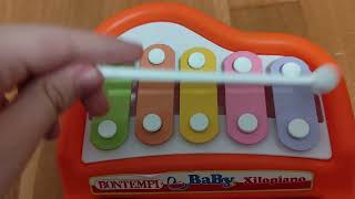 Bontempi Xylopiano Toy Clip Compilation [upl. by Mosnar]