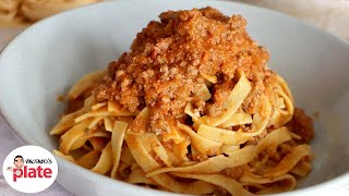 How to Make BOLOGNESE SAUCE like an Italian [upl. by Dympha]