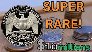 If You Have ONE of These 2 RARE Coins Youre In Luck QUARTER DOLLAR WORTH MONEY [upl. by Geminian]