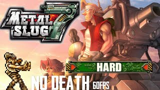 Metal Slug 7 HD Remaster  One Life Full Game No Death HARD 60FPS [upl. by Nailluj217]