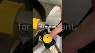 How to best unclog a water heater tank with a sediment buster waterheater diyhomemaintenance [upl. by Merkley]