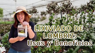 LIXIVIADO DE LOMBRIZ ¿Qué es y cuáles son sus beneficios✨ [upl. by Dawkins]