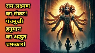 पाताल लोक से रामलक्ष्मण की रक्षा panchamukhihanumanshorts [upl. by Nnayhs]