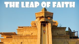 The Leap of Faith waterslide My AquaVenture Waterpark experience at Atlantis The Palm Dubai [upl. by Ravert]