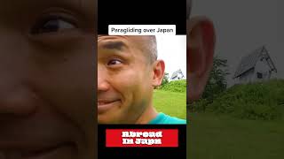 Ryotaro challenges Chris Broad to Paraglide over Japan  Abroad In Japan [upl. by Saxen]