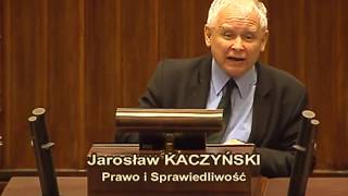 Kaczyński Nie wycierajcie swoich mord zdradzieckich nazwiskiem mojego brata zamordowaliście go [upl. by Jeanne686]