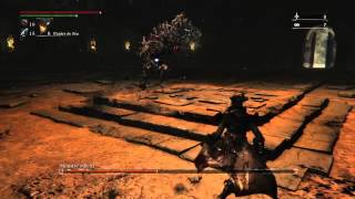 Bloodborne Abhorrent Beast  Ailing Loran Chalice  Boss Fight [upl. by Lombard]