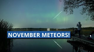 November Meteor Showers 2024 [upl. by Hyrup929]