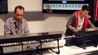 Steve Weingart and Eldar Djangirov at NAMM [upl. by Meil]