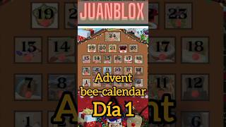 dia 1🗓  advent beecalendar bee swarm simulator 🐝🍯 roblox beesimulator beeswarmsimulator shorts [upl. by Merow]