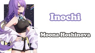 Moona Hoshinova  いのち Inochi  AZki [upl. by Phillida]