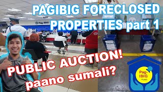 Pagibig foreclosed properties  Paano Sumali [upl. by Tartaglia]