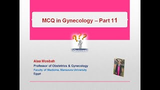 MCQ in Gynecology – Part 11 [upl. by Kcub]