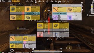 HOW TO LOOT LVL6 FULL ARMOR MK14 IN RADIATION TUNNEL🤩👆 18 PUBG METRO ROYALE [upl. by Silloh]