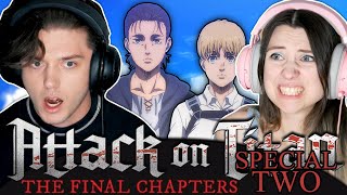 THE FINAL CHAPTERS SPECIAL 2 of Attack on Titan  Reaction and Discussion [upl. by Alarick]