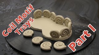 How to make a spiral coil motif tray Part I [upl. by Mcdonald]